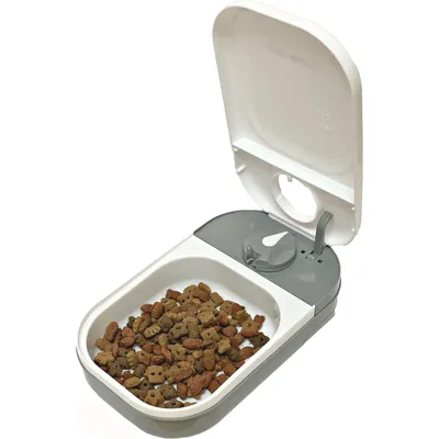Cat Mate C100 Single Meal Automatic Pet Feeder for Cats and Small Dogs 