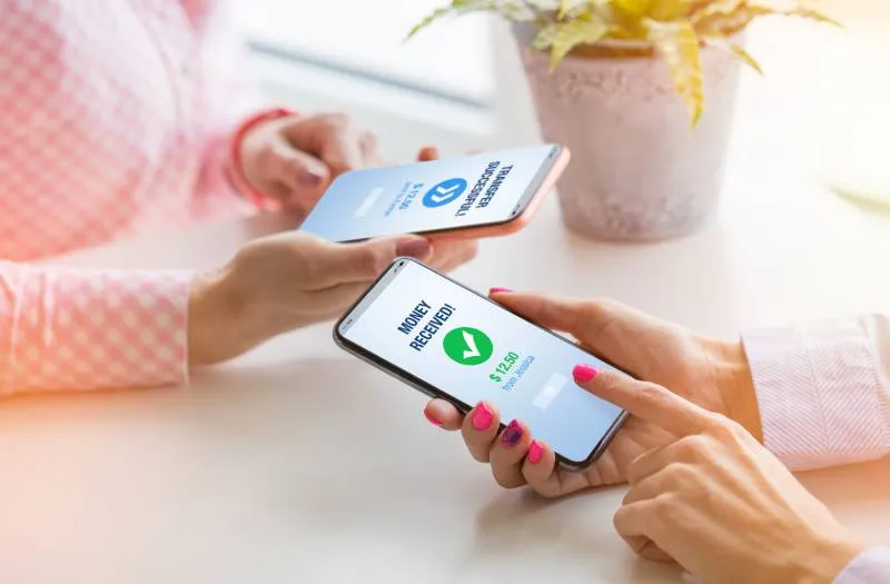 sending money using mobile phone