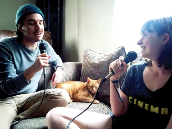 Co-host Steven talks to guest Megan Baker of The Vintage blog and her cat, SJ.