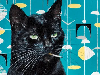 Smoking Cats? Jesus Dogs? We Interview Artist Michael Caines
