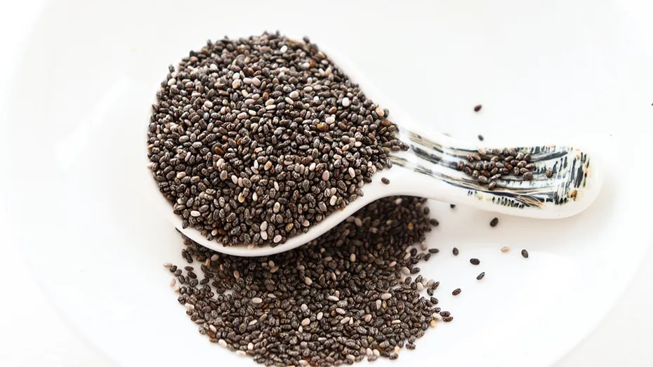 spoonful of chia seeds
