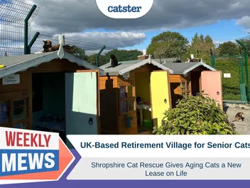 UK Cat Rescue Gives Senior Cats a Retirement Village of Their Own