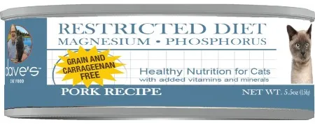 Dave’s Pet Food Restricted Diet Magnesium &amp; Phosphorus Grain-Free Pork Recipe
