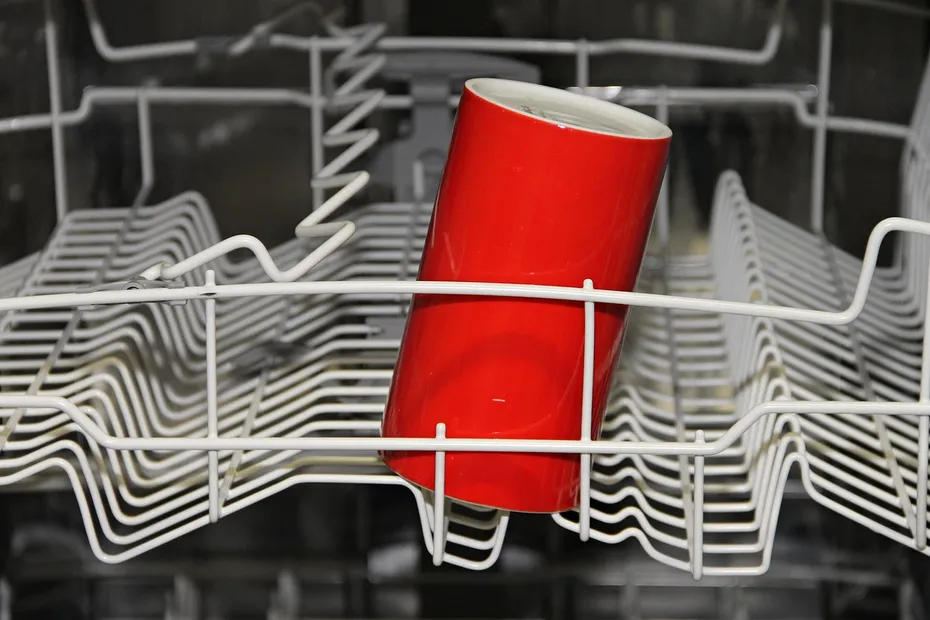 inside a dishwasher