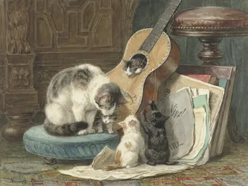 20 Famous Cat Paintings - Exploring Modern and Classic Masterpieces