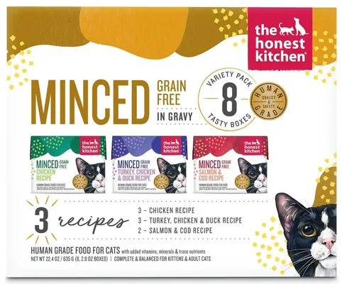The Honest Kitchen Grain-Free Minced in Bone Broth Gravy