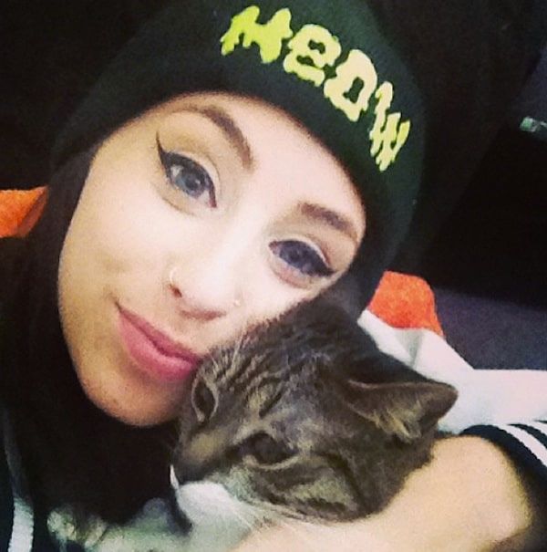 Lady Rapper Kreayshawn Tells Us All About Her Adopted Kitties