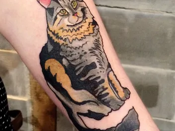 More Cat Tattoos: Check Out the Work of These 3 Artists
