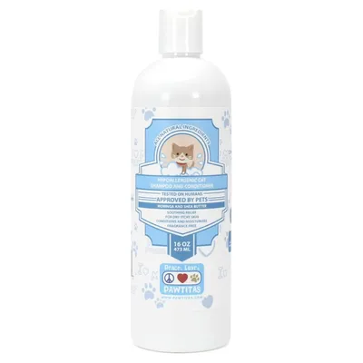 Pawtitas Organic Sheabutter & Oatmeal Cat Shampoo & Conditioner