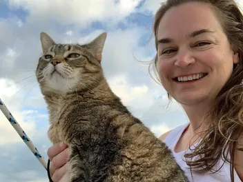 Introducing the Catsters: Dr. Lauren and Pancake & Tiller the Adventurers