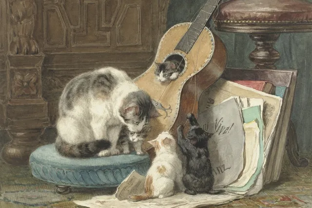 20 Famous Cat Paintings - Exploring Modern and Classic Masterpieces