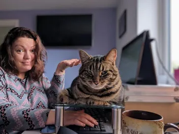 The Perils of Working From Home with a Demanding Cat