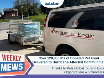 Over 120,000 lbs of Donated Pet Food Delivered to Hurricane-Affected Communities Thanks to Pets Global & Locals