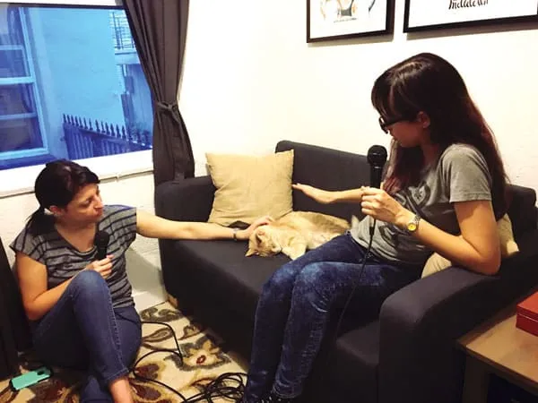 Sara talks to guest Georgia Hardstark of the My Favorite Murder podcast and Steven’s cat, Penny Lane.