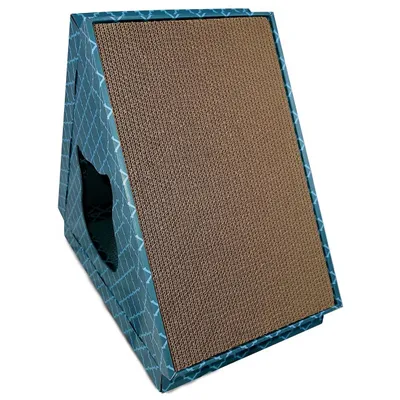 Tiger Tough Tiger Tent Corrugated Cat Scratcher