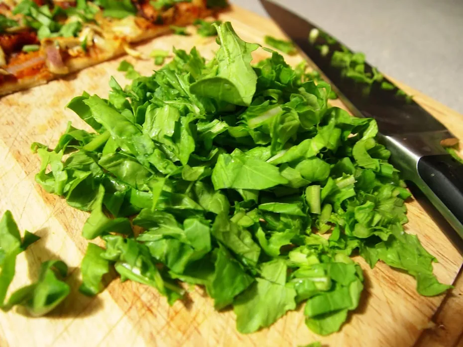 sliced arugula