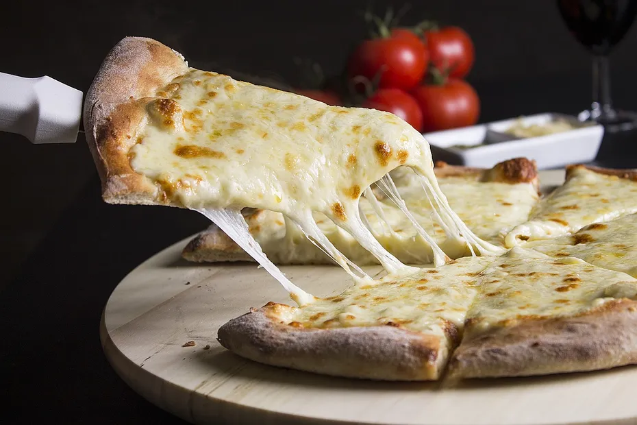 pizza, cheese, mozzarella