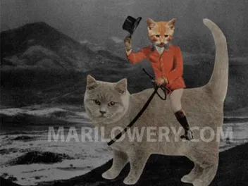 We Talk to Mari Lowery About Her Marvelously Creepy Cat Art
