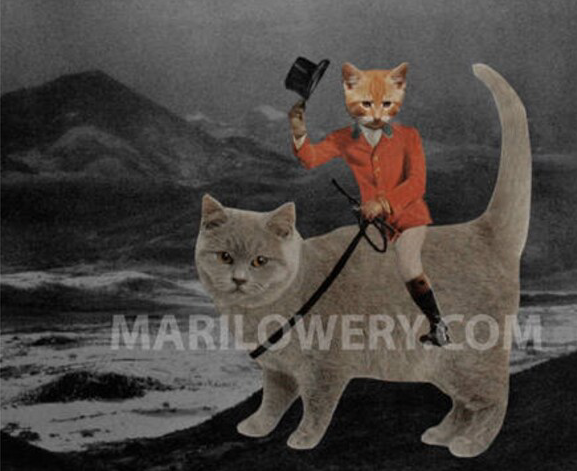 We Talk to Mari Lowery About Her Marvelously Creepy Cat Art