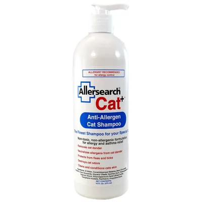 Allersearch Cat+ Anti-Allergen Cat Shampoo