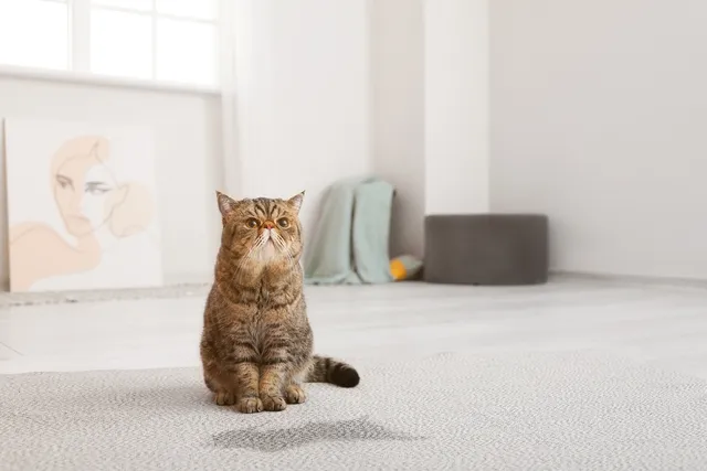 How to Get Cat Pee Smells & Stains Out of Carpets: Easy Steps