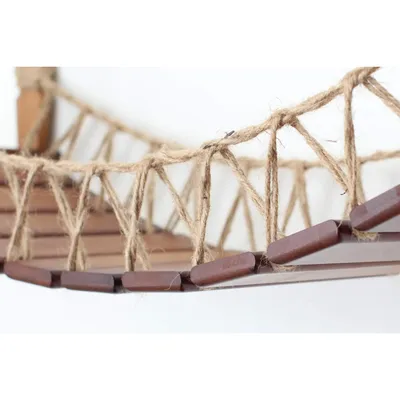 CatastrophiCreations Wall Mounted Wooden Cat Bridge