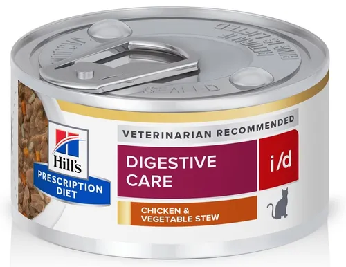 Hill's Prescription Diet i/d Digestive Care Chicken &amp; Vegetable Stew Canned Cat Food