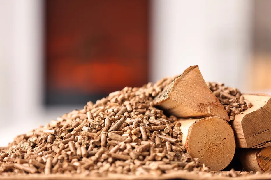 wood heating pellets cat litter alternative