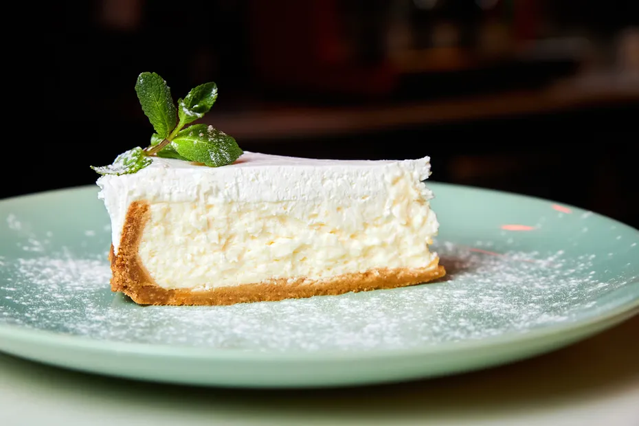 slice of cheesecake