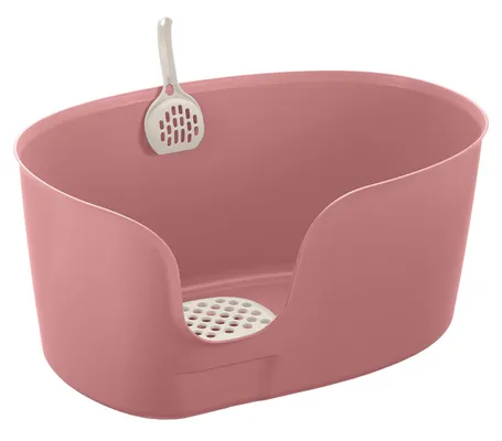 Richell PAW TRAX High Wall Cat Litter Box