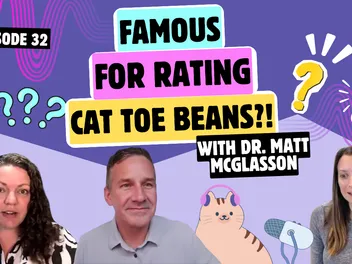 Chatting With Dr. Matt McGlasson About Special Needs Kitties, Social Media Fame, and Rating Cat Toe Beans | Chatty Cattys, Episode 32