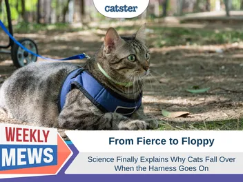 From Fierce to Floppy: Science Finally Explains Why Cats Fall Over in Harnesses