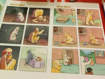 We Chat With Caitlin Major About Her Kitty Comic Strip "Manfried the Man"