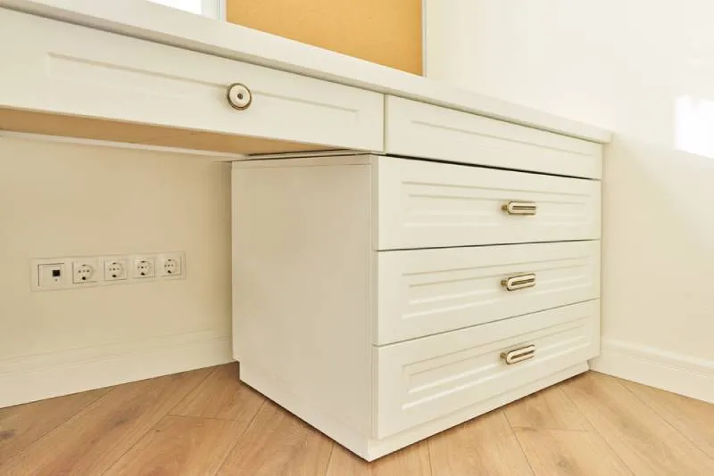 under the desk storage