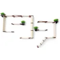 CatastrophiCreations Wall Mount Garden Complex & Cat Grass Planter