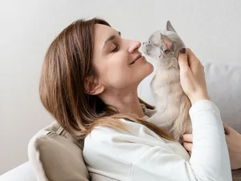 Is It Okay to Kiss Your Cat on the Lips? Vet-Reviewed Facts
