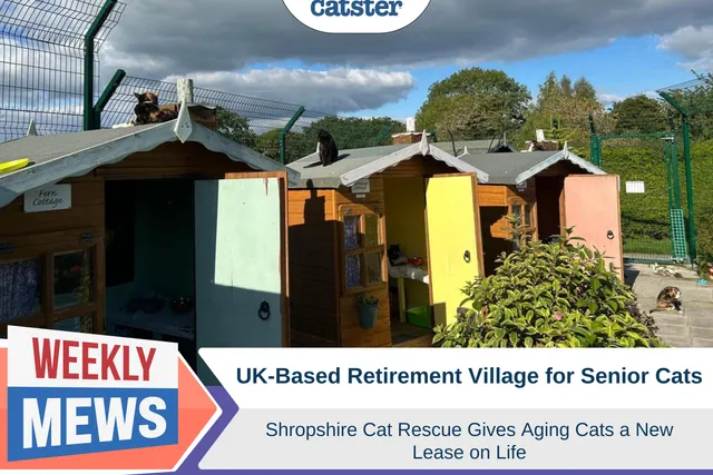 UK Cat Rescue Gives Senior Cats a Retirement Village of Their Own
