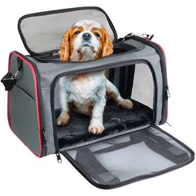 Jespet Soft-Sided Airline-Approved Travel Dog &amp; Cat Carrier new