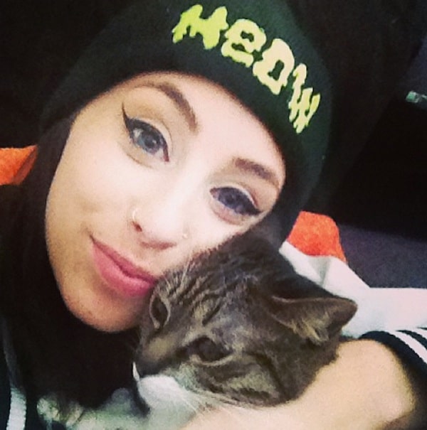 Lady Rapper Kreayshawn Tells Us All About Her Adopted Kitties