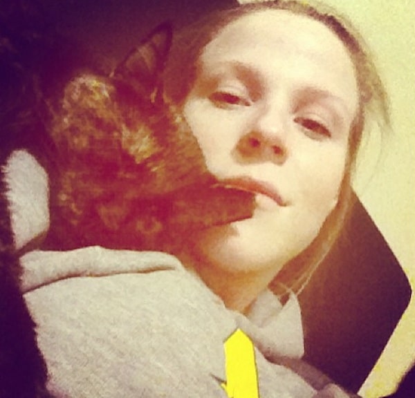We Chat With Emma Myles From "Orange Is the New Black" About Her Rescue Cat