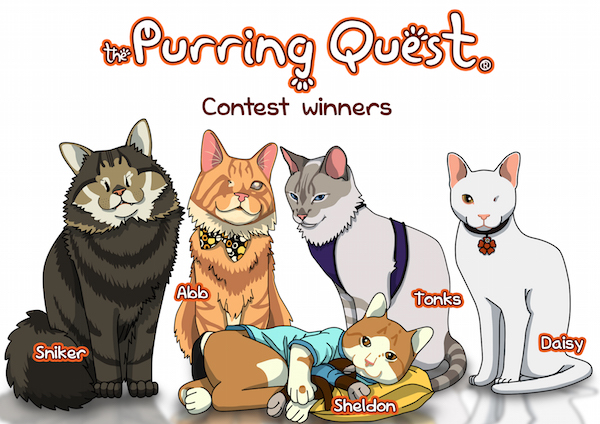 We Interview One of the Creators of "The Purring Quest," a Video Game Starring Cats