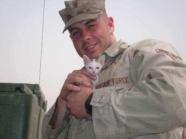 Soldier Saves Kitten from Iraq Sandstorm: An Exclusive Interview