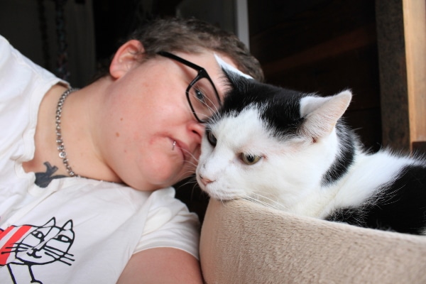 Talking vet bills with Loki