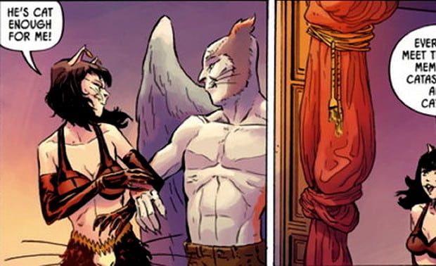 Margaret Atwood's "Angel Catbird" Takes on Cats, Birds, & Species Hybrids