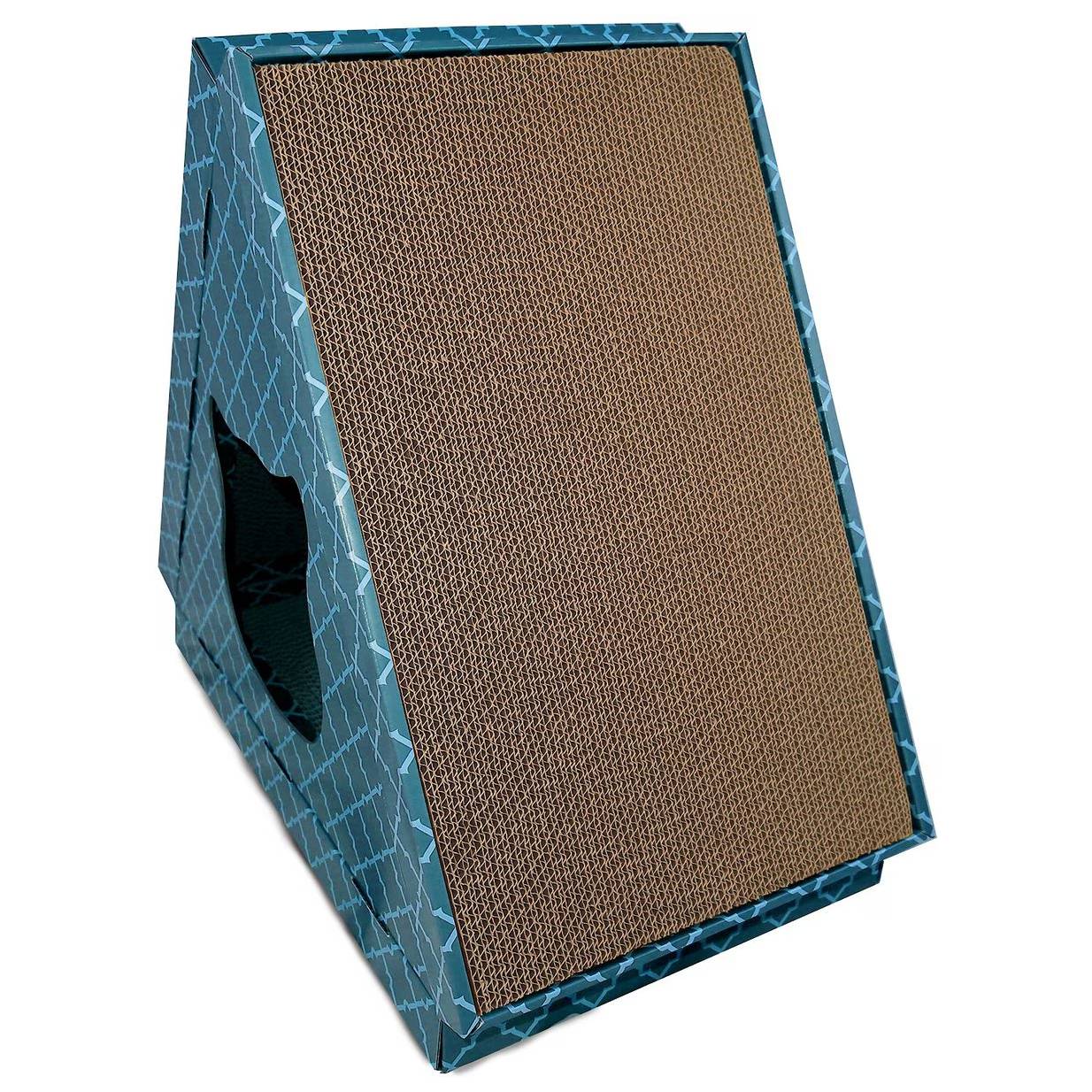 Tiger Tough Tiger Tent Corrugated Cat Scratcher