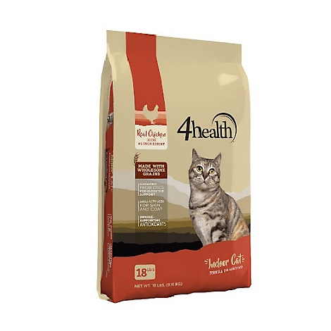 4health Adult Indoor Chicken Formula Dry Cat Food