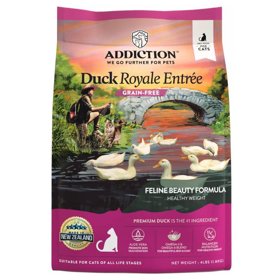 Addiction Grain-Free Duck Royale Dry Cat Food