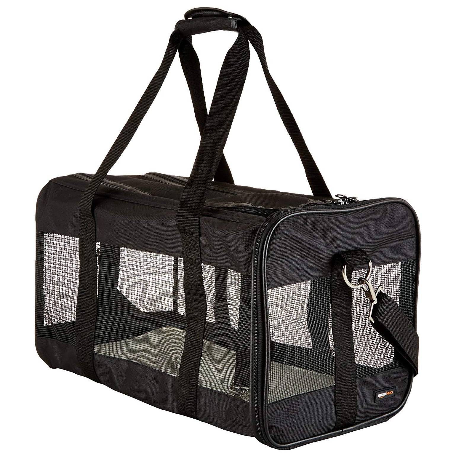 AmazonBasics Large Mesh Pet Transport Carrier Bag