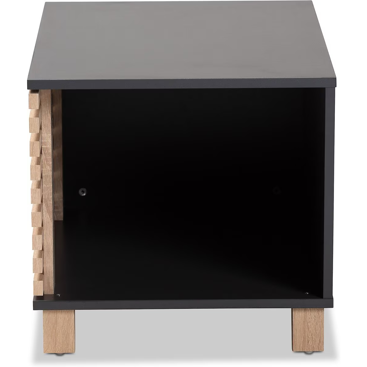 Baxton Studio Anson Cat Litter Box Cover House