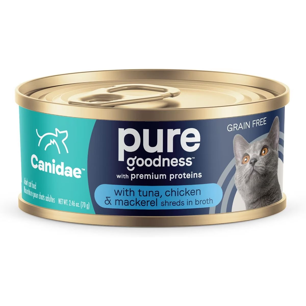 CANIDAE Adore Grain-Free Tuna, Chicken & Mackerel in Broth Canned Cat Food
